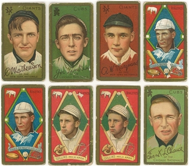 1910-1914 "T"-Tobacco Cards Collection (56) Including Hall of Famers